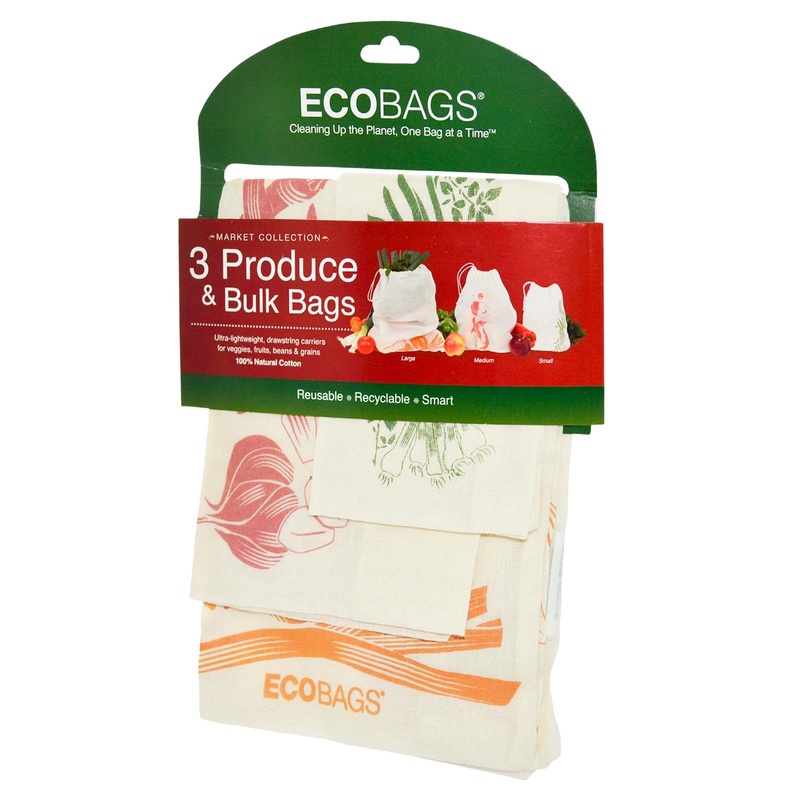 ECOBAGS Produce & Bulk Bags 3 Bags