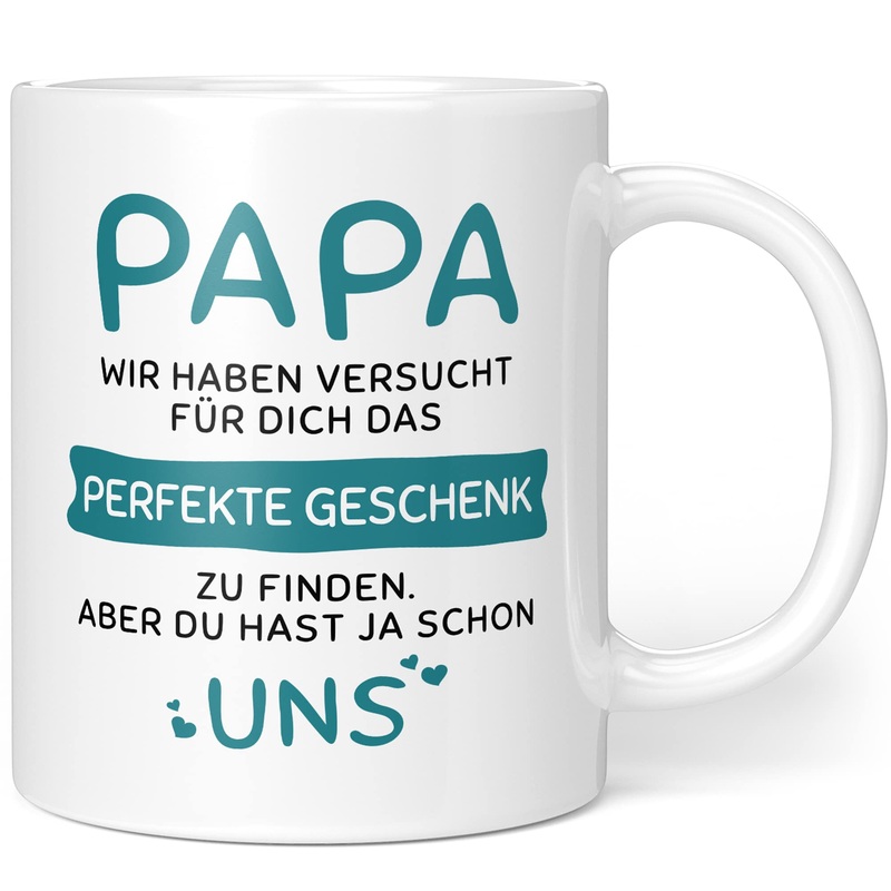 Gifts for dad – the perfect gift but you have us – dad gift birthday – gift ideas dad – dad cup (dad gift – us – green) – ceramic 330ml