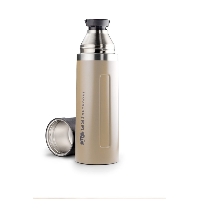 GSI Outdoors Glacier Vacuum 1L Bottle Thermos for Travel, Coffee & Tea