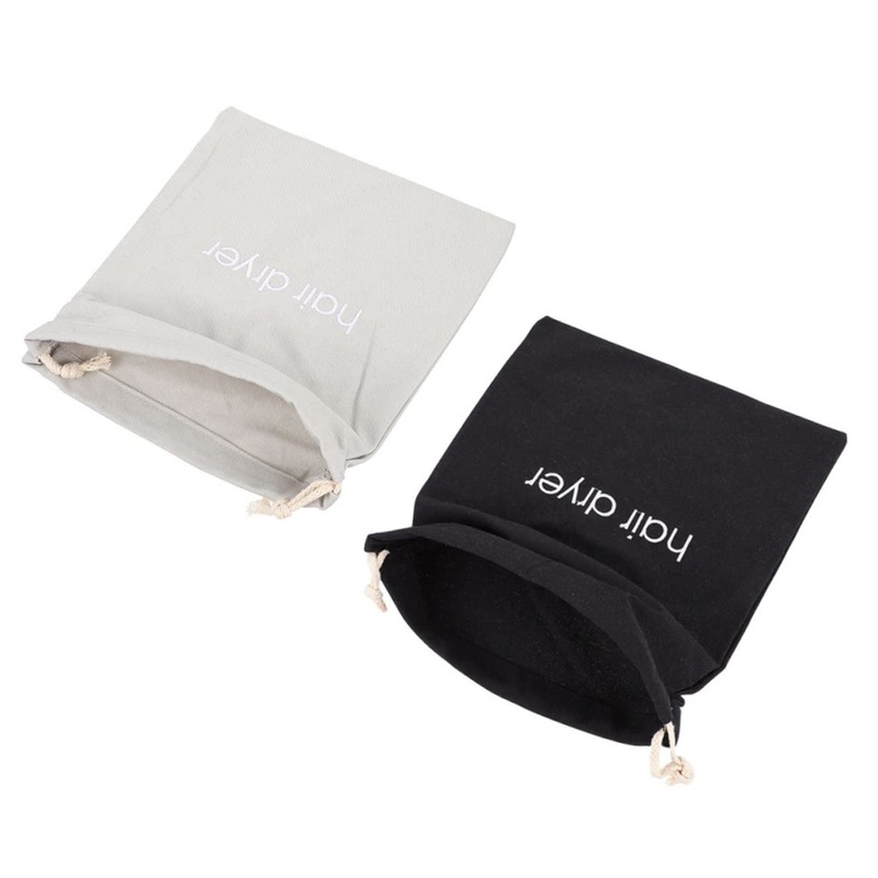 Housoutil 4 Pcs Hair Dryer Storage Bag Travel Outdoor Handbag 33x30x0.5cmx2pcs Assorted Colorx2pcs