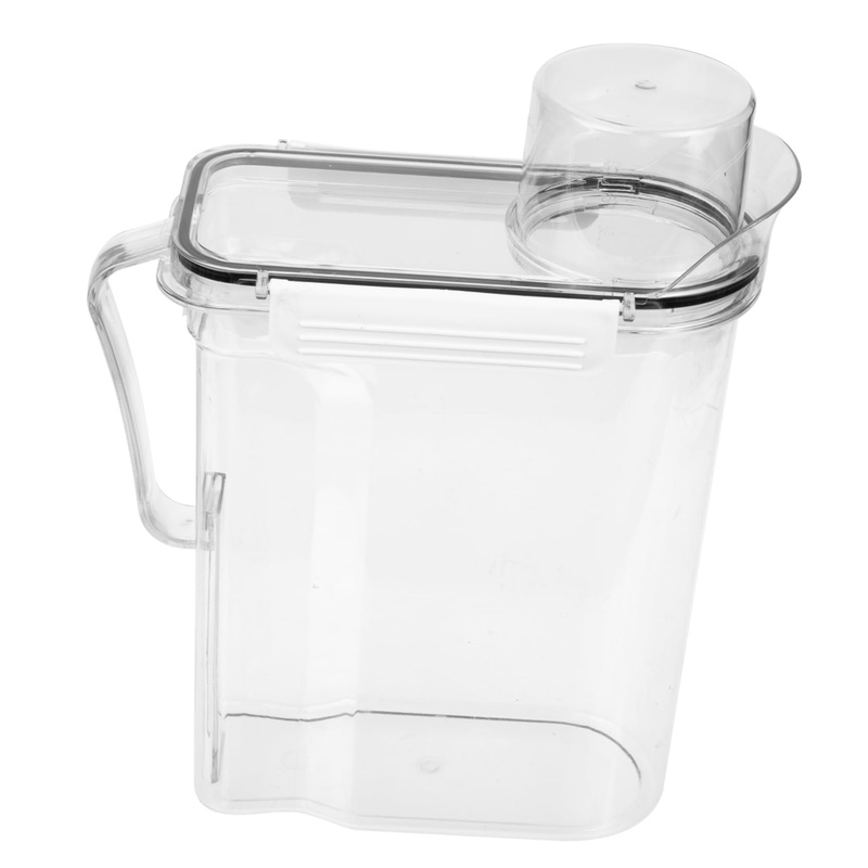 MAGICLULU 3pcs Laundry Storage Box Clear Laundry Laundry Soap Holder Plastic Filling 1 count (Pack of 1) Transparentx3pcs
