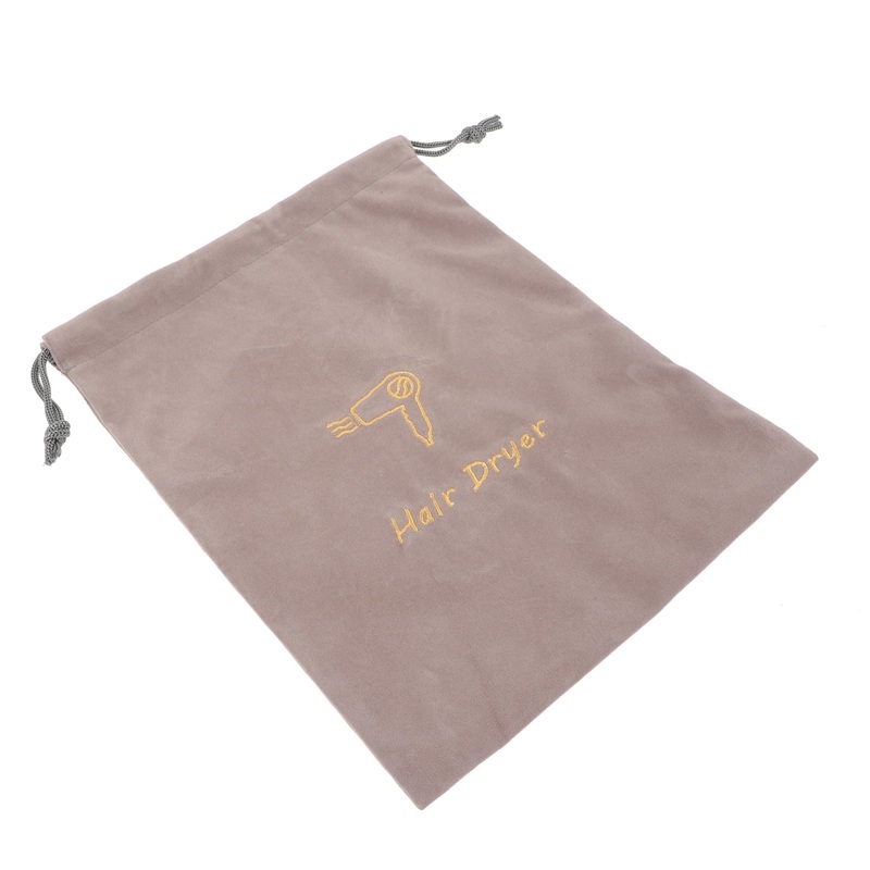 MAGICLULU 5pcs Hair Dryer Drawstring Bags Canvas Hair Dryer Bags Multipurpose Storage Bags Cloth Travel