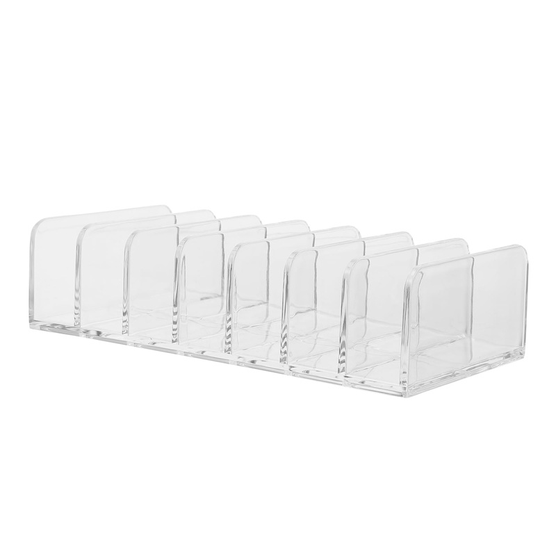 Mikinona Lipstick Holder Organizer 1pc Powder Storage Eyeshadow Nail Organizer Case Home Cosmetic Holder Small
