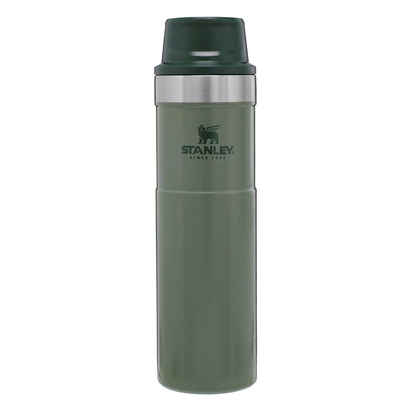 Stanley Classic Trigger-Action Travel Mug | 16 OZ Hammertone Green