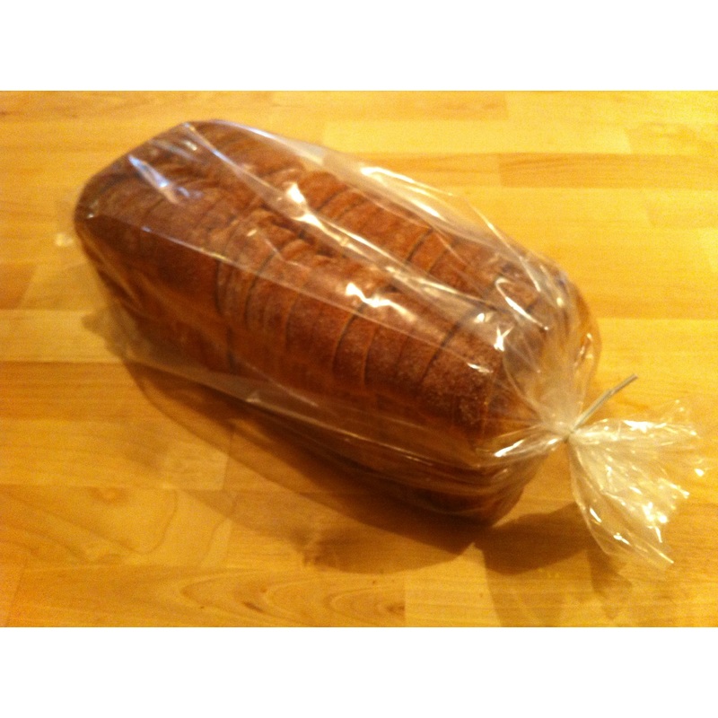 Thick Bread Bags with Free Twist Ties 100 Count (Pack of 1)