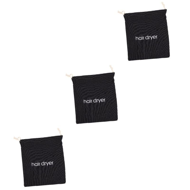 TOVINANNA 3pcs Hair Dryer Storage Bag Hair Dryer Drawstring Bag Hair Dryer Drawstring Pouch Hotel Storage Bag Hair Dryer Storage Pouch Hair Dryer Travel Bag Hotel Hair Dryer Bag