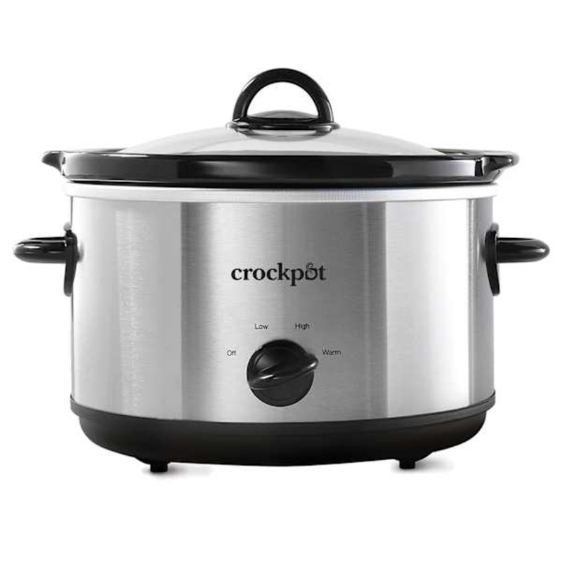 Crock Pot Manual Slow Cooker, 4.5qt