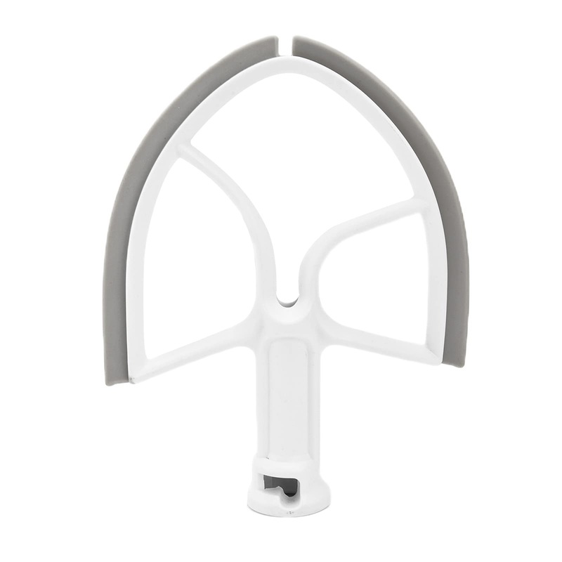 Plastic Flex Edge Beater for 5QT Bowl-Lift Stand Mixer Blender Whip Mixing Head Replacement Paddle Parts Kitchen Aid Mixer Attachment
