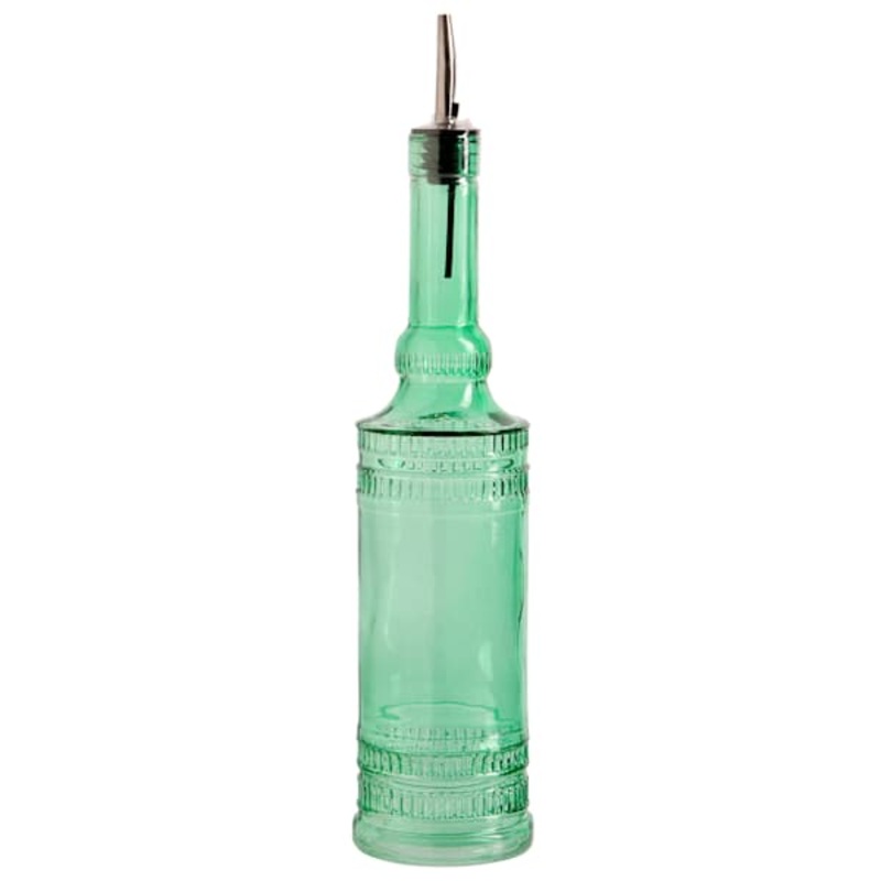 Tuscana Round Jade Oil & Vinegar Bottles, 25oz