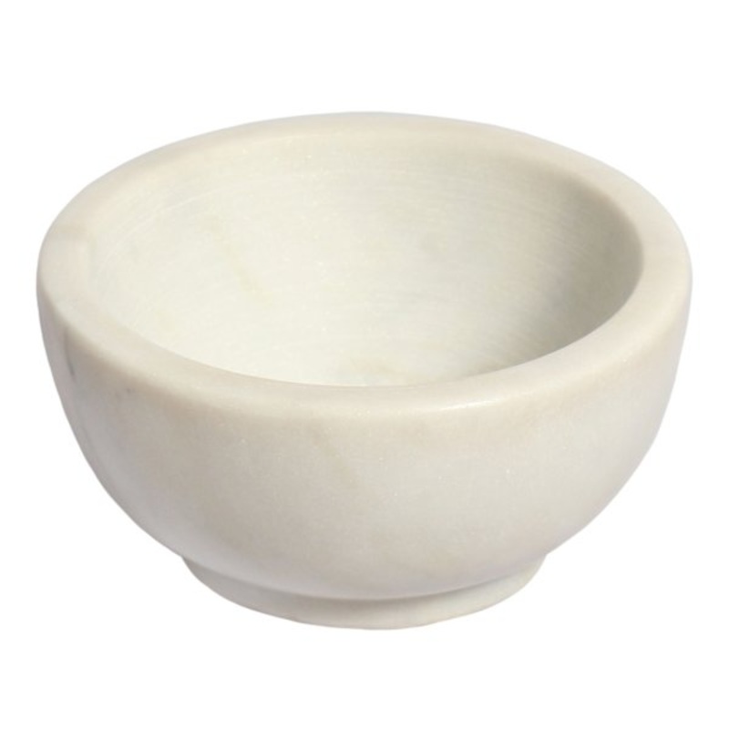 White Marble Bowl, Small