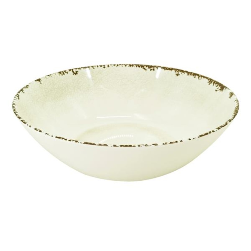 White Melamine Serving Bowl, 10″