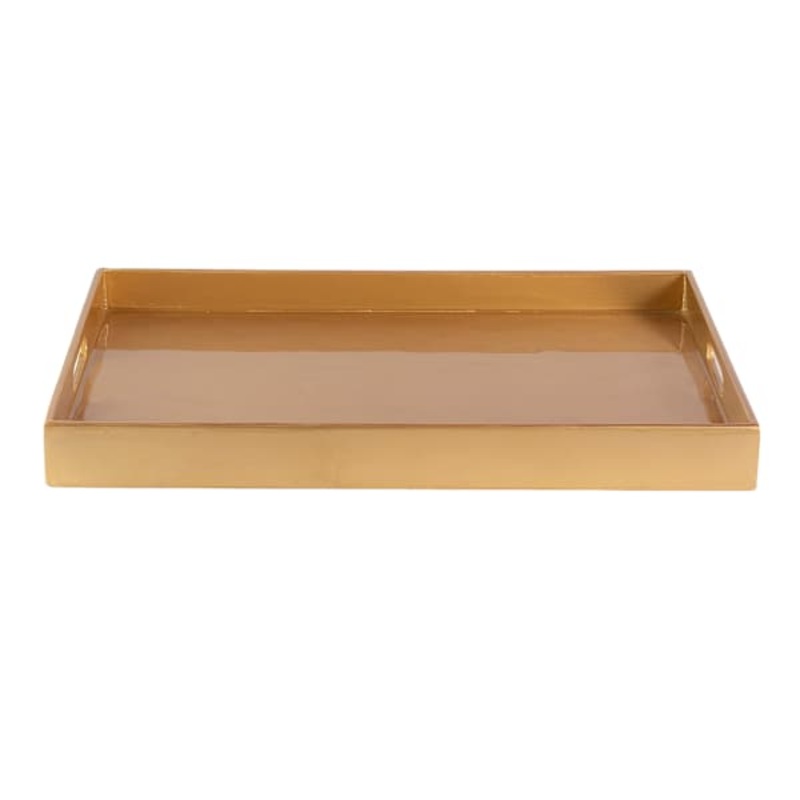 Gold Enameled Tray, 19×14