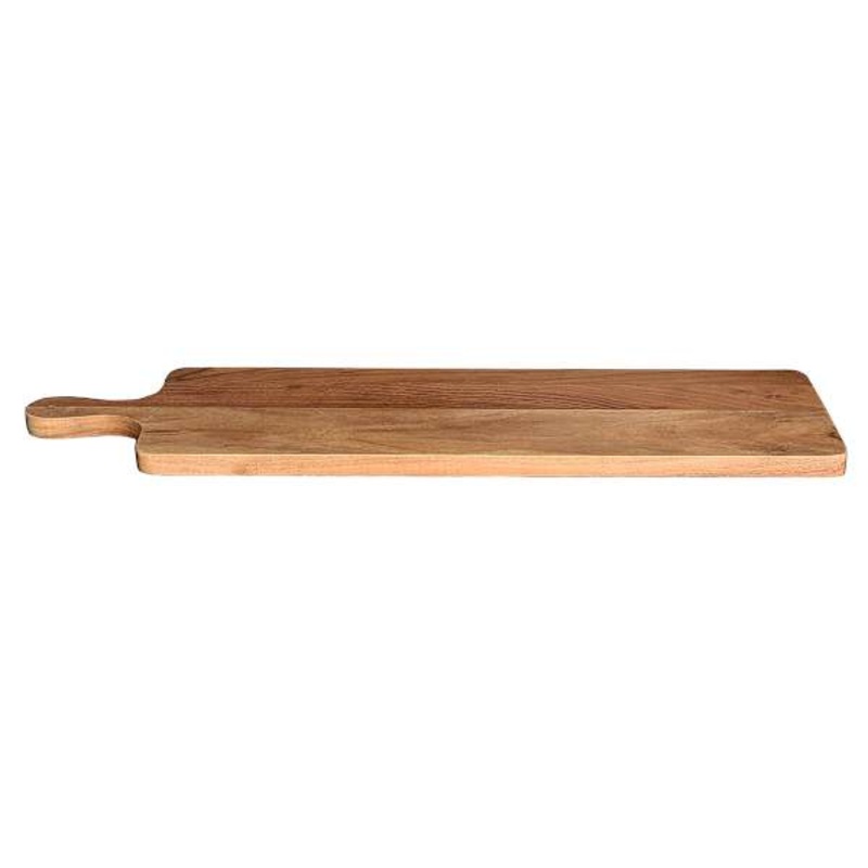 Large Acacia Wooden Rectangle Charcuterie Board, 31″