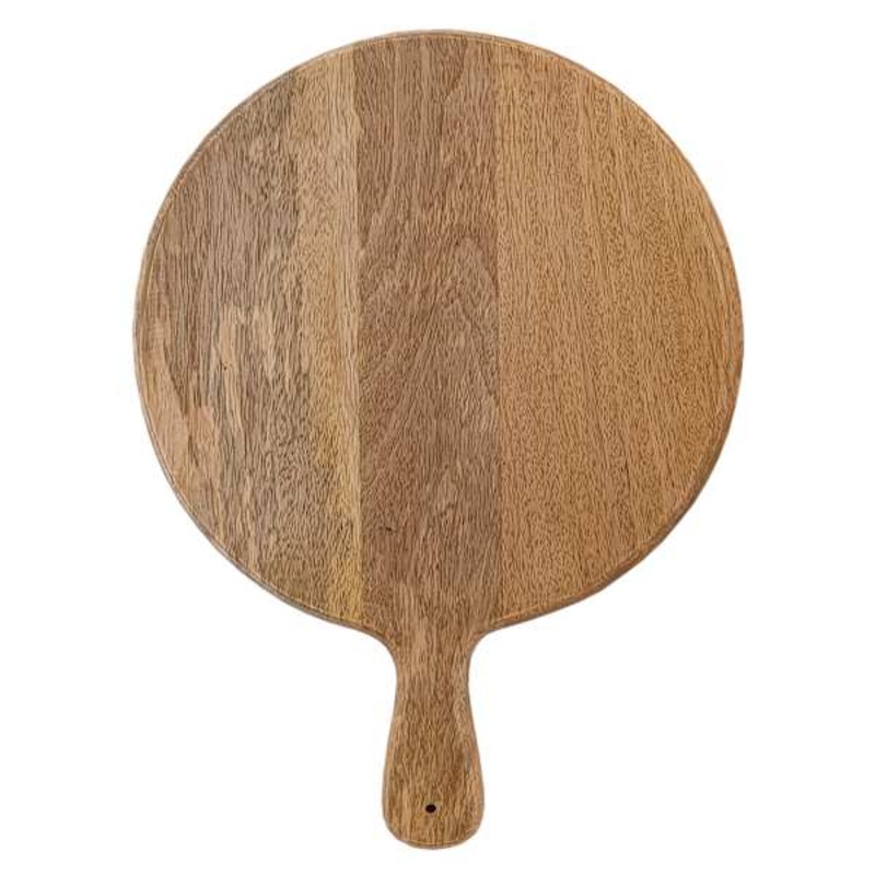 Mango Wood Round Serve Board, 15×11