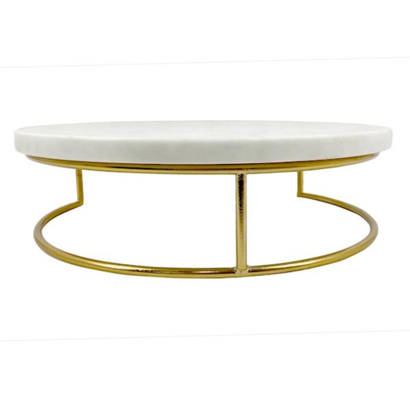 Marble Cake Stand, 12×4