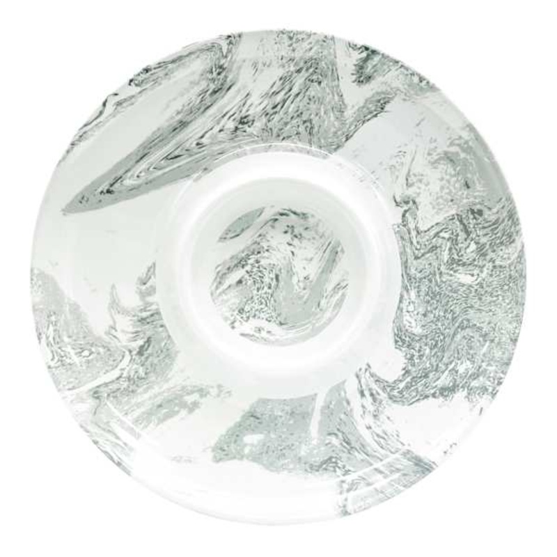Marbled Melamine Chip & Dip Bowl