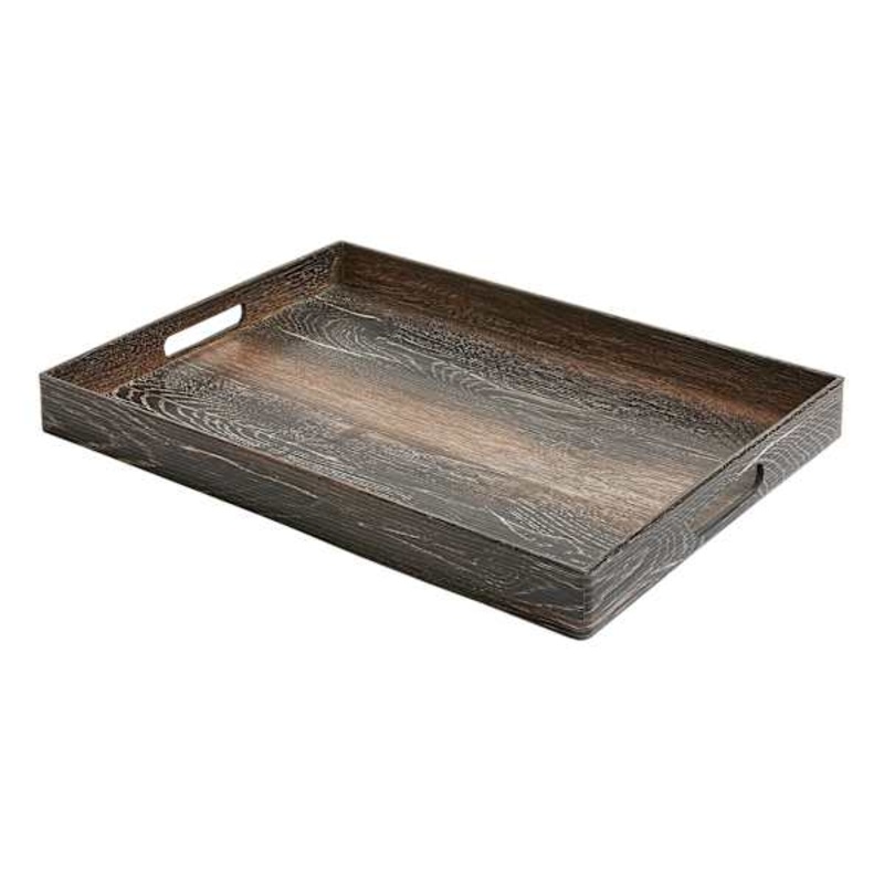 Walnut Brown Decorative Tray, 14×19