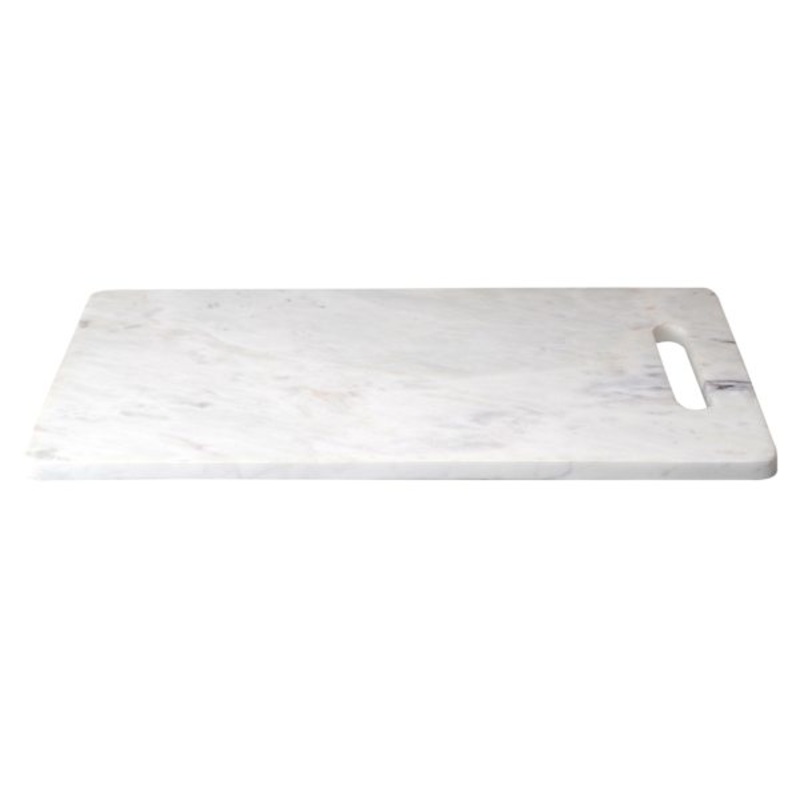White Marble Serving Board, 9×18