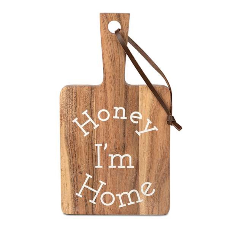 Wooden Honey I’m Home Serving Board