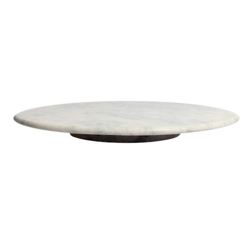 Marble Rotating Lazy Susan