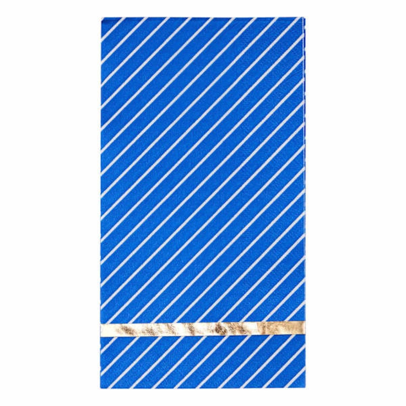 20-Count Blue Everyday Guest Towels