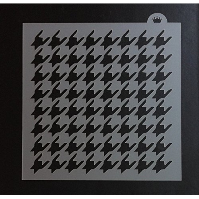 Houndstooth Cookie Stencil – the Cookie Countess