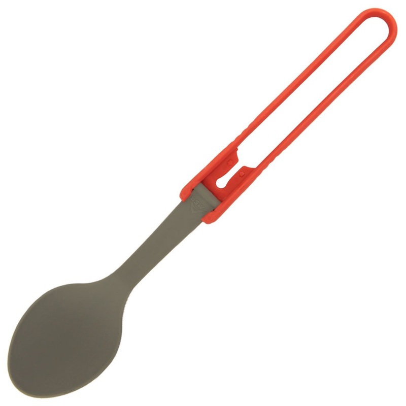 MSR Folding Camping Spoon Red