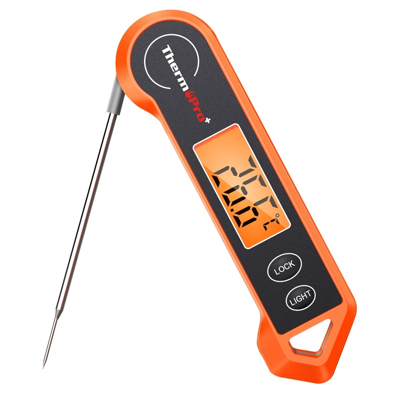 ThermoPro TP19H meat thermometer grill thermometer Digital thermometer cook roast thermometers with long probe and LCD screen kitchen thermometer for steak food tea bbq cheeks sugar orange