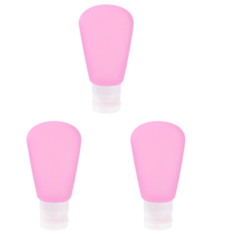 3pcs Shampoo Tubes Silicone Containers Silicone Press Bottle Empty Bottle Travel Filling Bluex3pcs Size 3x3pcs