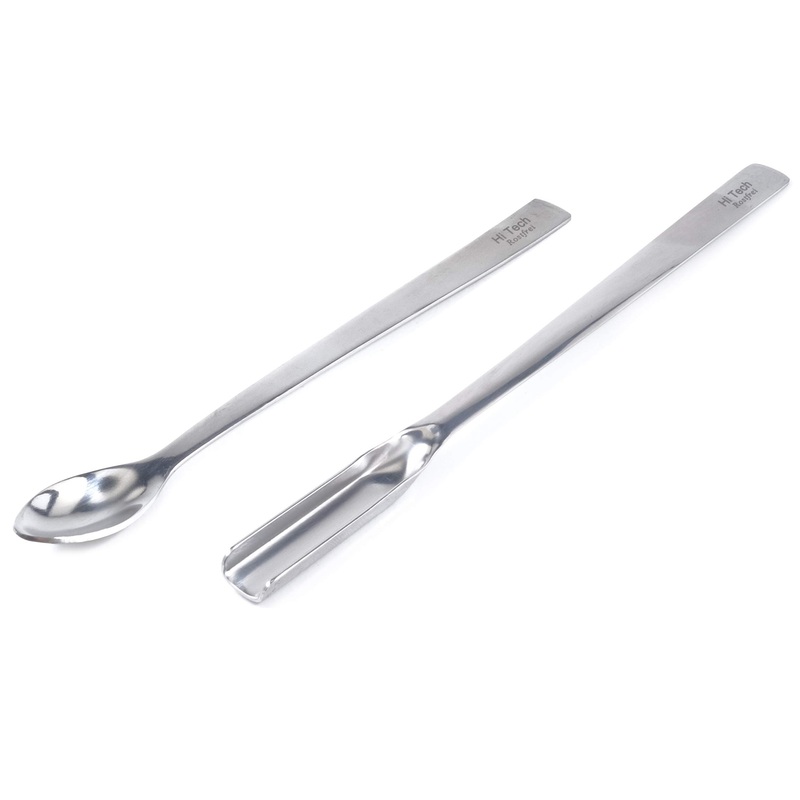 blueINOX 2-piece portioning and measuring spoon set