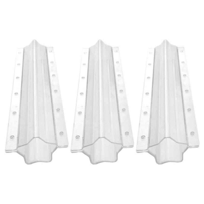CALLARON Tools 3pcs Vegetable Shaping Mold Strawberry Mold Cucumber Shaping Mold Garden Tool Modeling Flowerpot Toaster Oven 20×5.5cm Transparent