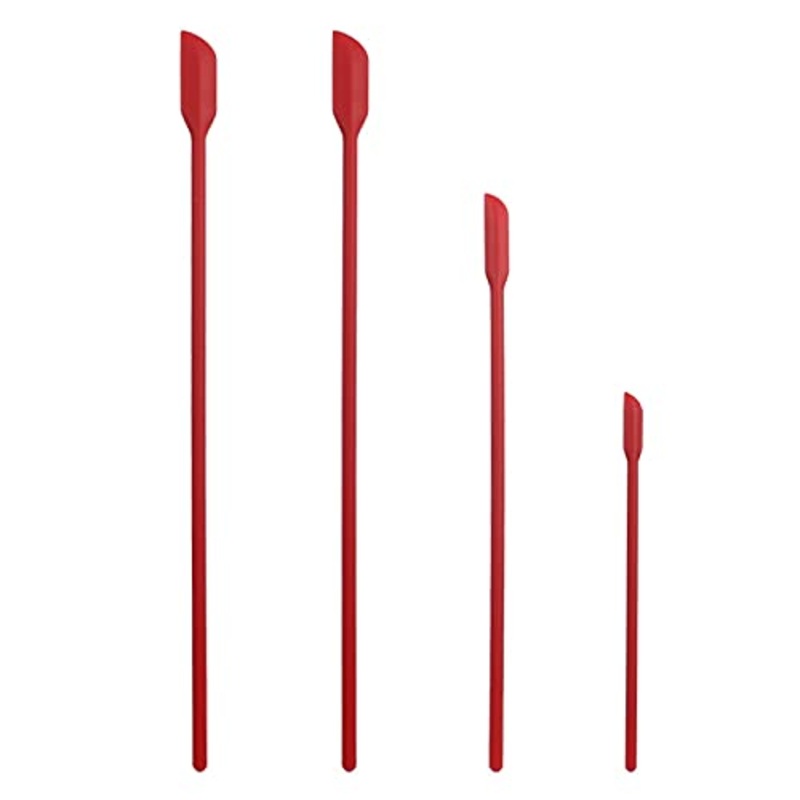 in 1 Silicone Mini-Pointed Scraper Lengthening Cosmetic Bottle Scraper Jam Spatula Set