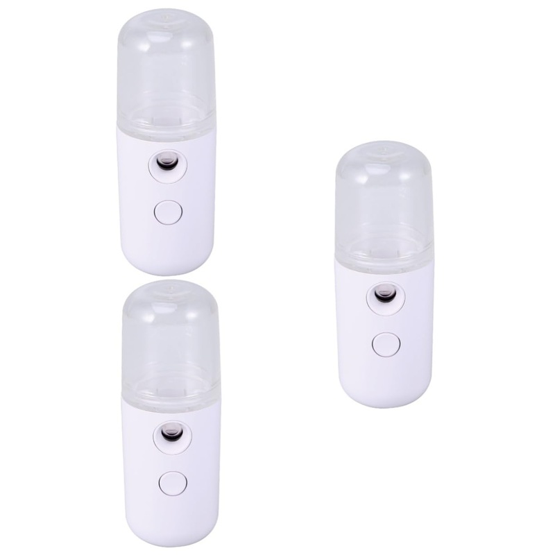 NOLITOY 3pcs Mini Humidifier Steamer Pot Face Sprayer Nano Mist Cooler Hydrating Instrument Care mediumx3pcs