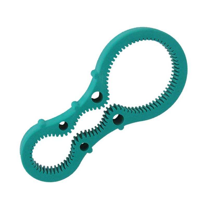 Runaup 3 in 1 Silicone Multi Opener Tool Kitchen Grippers Jar Can Bottle Opener for Weak Hands Seniors with Arthritis (Green)
