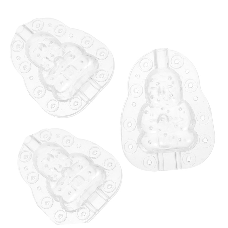 VANZACK Gardening Tools 9 Pcs Vegetable Mold Ginseng Multi-use Fruits Mold Small Shaper Watermelon Cucumber Transparentx3pcs 9x8cmx3pcs
