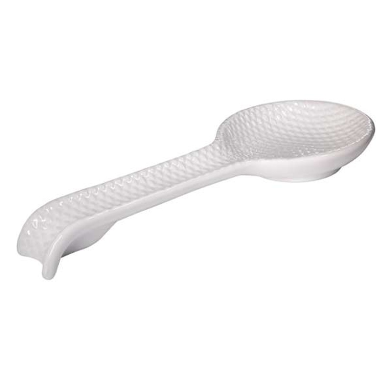 Basket Weave Spoon Rest, 11″