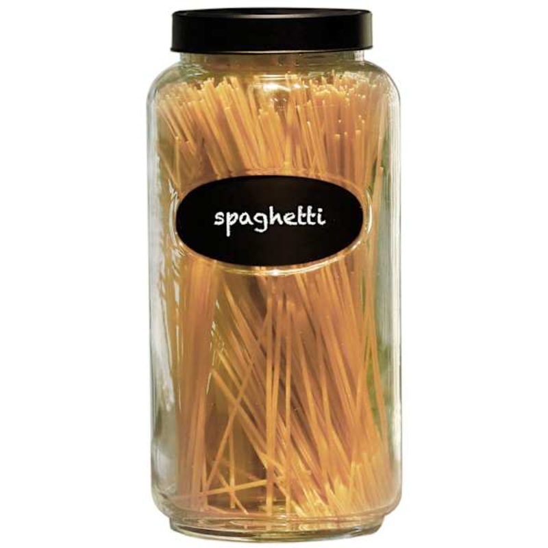 Chalk It Glass Canister, 11.2″