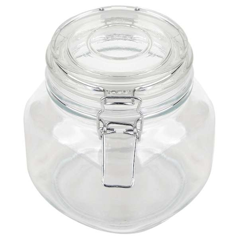 Glass Canister with Glass Lock Lid, 25oz