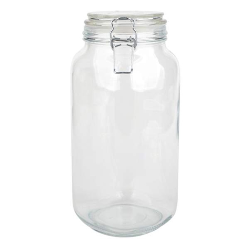 Glass Canister with Glass Lock Lid, 68oz