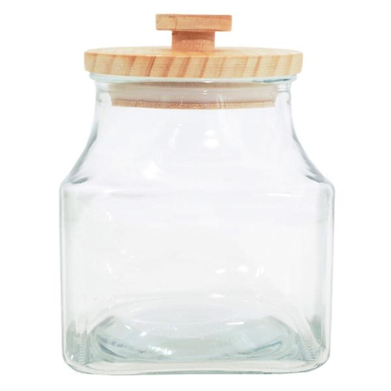 Glass Storage Jar, Small