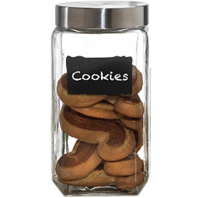 Provincial Chalk Canister, 8″