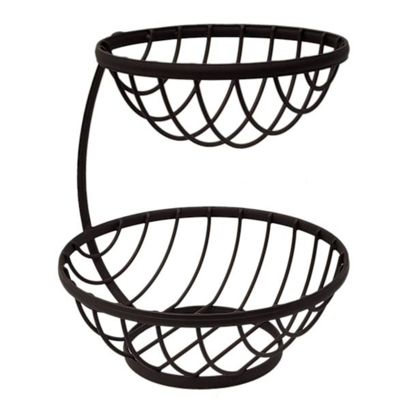 Bronze 2-Tier Ashley Server Baskets