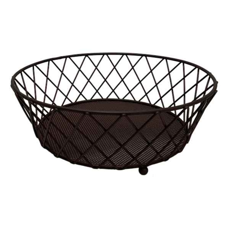 Bronze Wire Fruit Basket