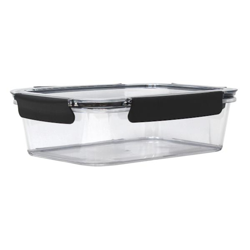 Grey Airtight Plastic Food Container, 88oz