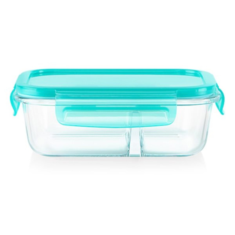 Pyrex Mealbox Rectangle Glass Food Storage Container, 2.1c