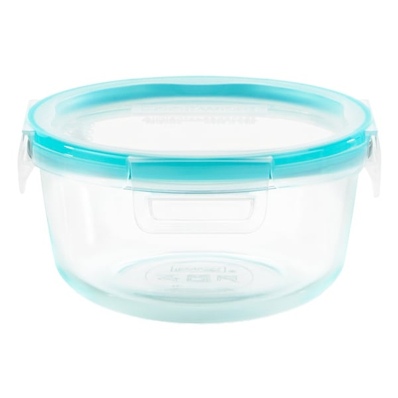 Pyrex Snapware Total Solution Glass 4 Cup Round With Locking Lid