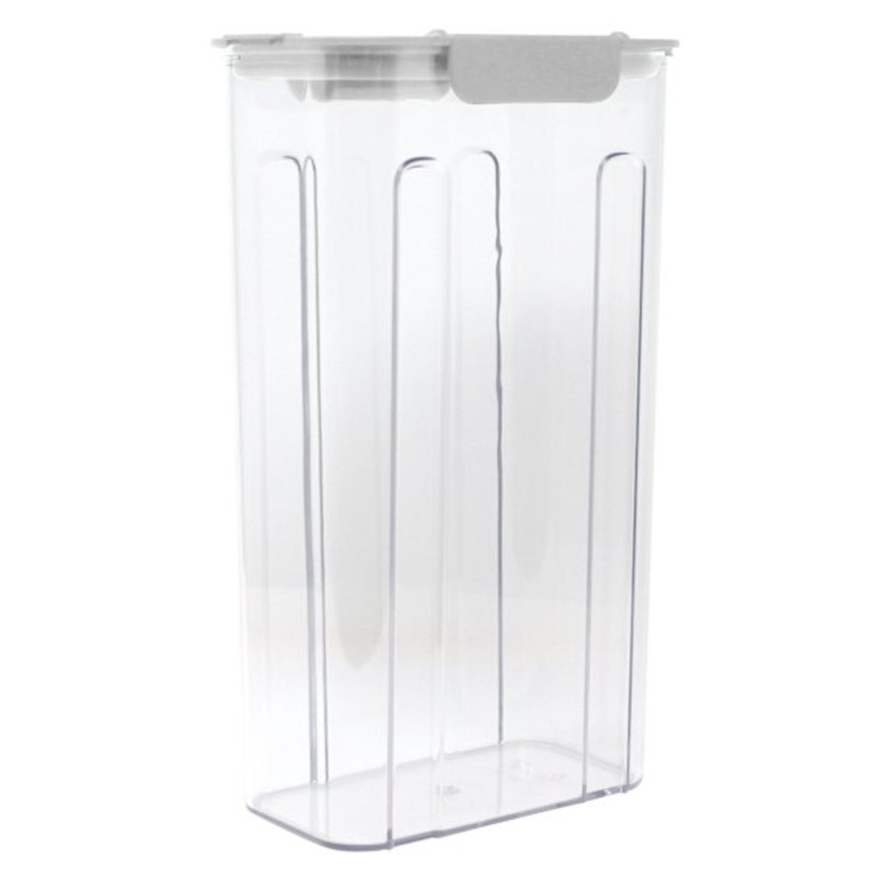 White Airtight Food Storage with Flip-Top, 120oz