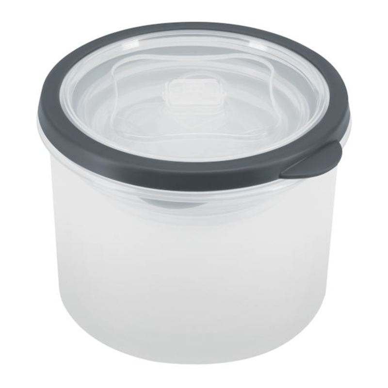 10-Piece Round Plastic Food Storage Set with Vent Lid