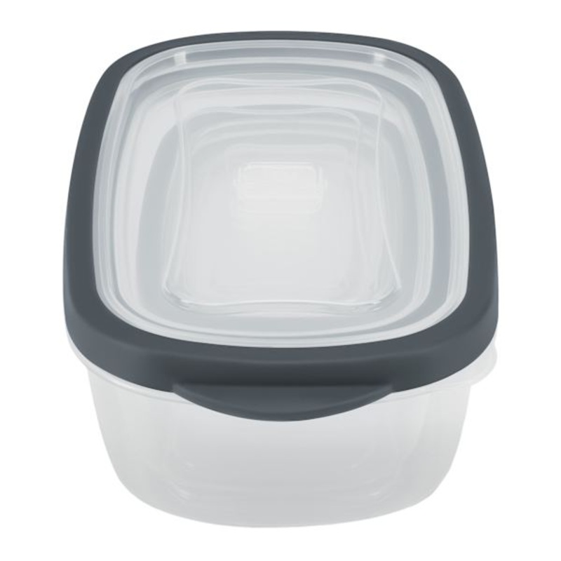 20-Piece Rectangle Plastic Food Storage Set with Vent Lid