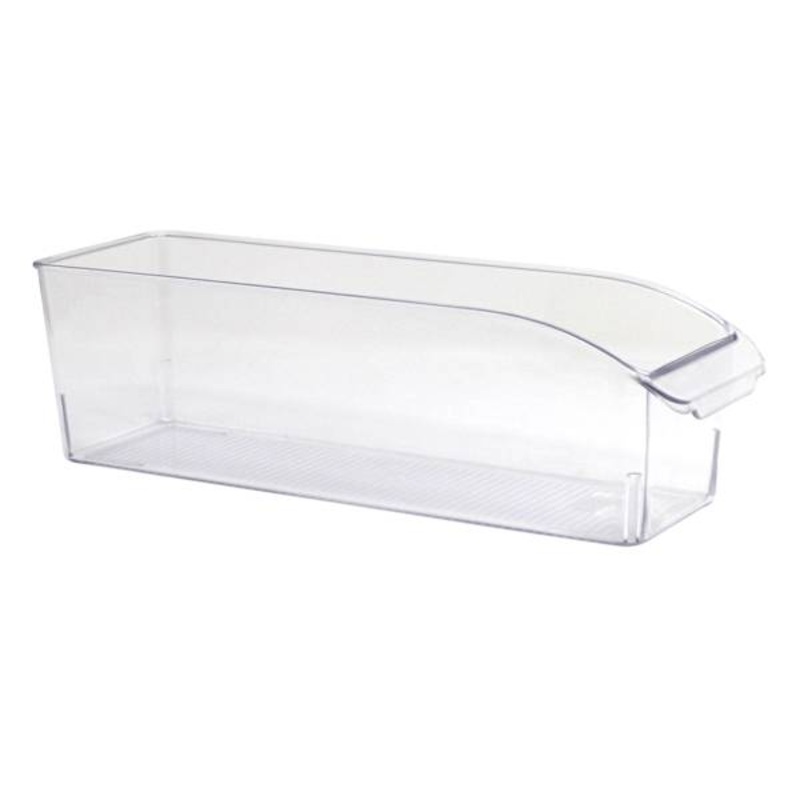 Clear Fridge Organizer Bin, 12.3×4